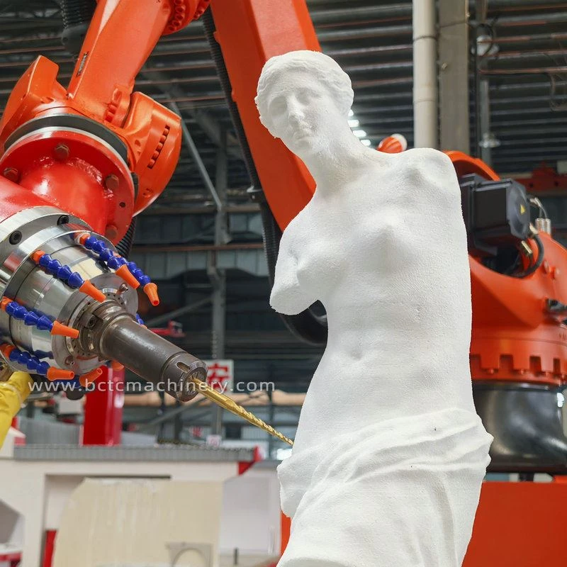 ロボット石彫刻機