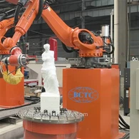 Kukaロボット石彫刻機